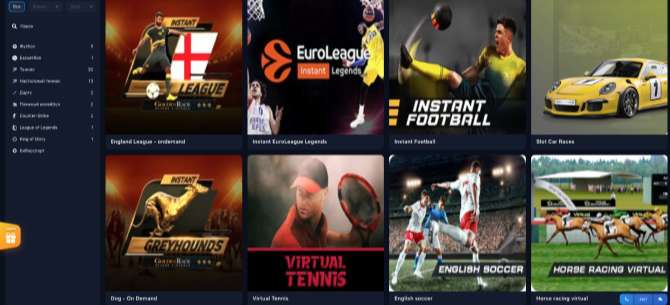 официальный сайт 1win - виртуальный спорт