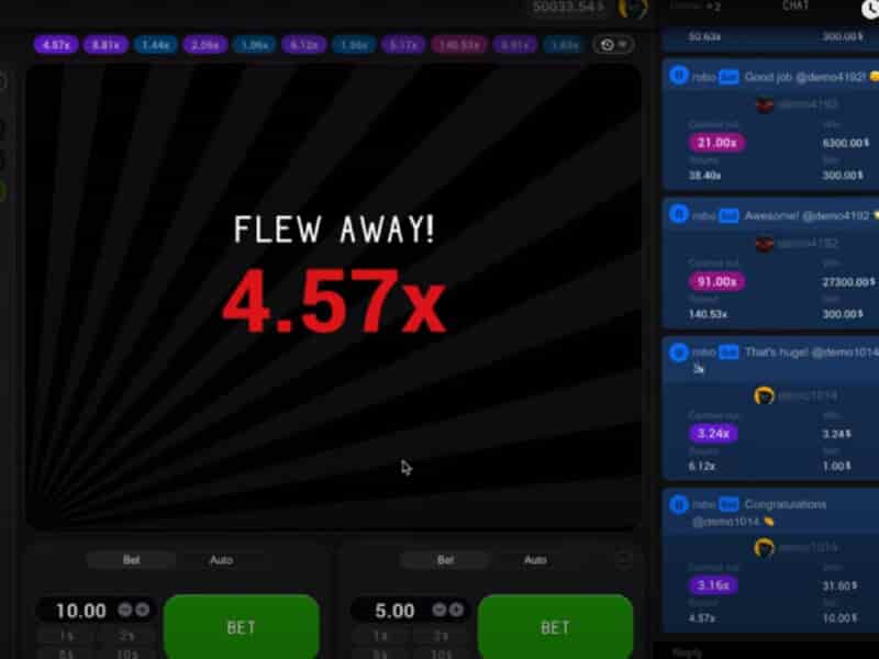 Paralı veya ücretsiz 1win online casinoda Aviator oyunu
